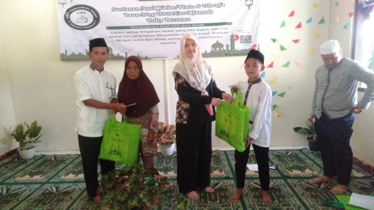 Launching, UPZ Nurul Jannah Santuni 140 Anak Yatim dan Dhuafa