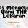 Tips Mengelola Uang THR Lebaran 2024. (Sumber Gambar: Pasundan Ekspres/Canva/Crane Currency)