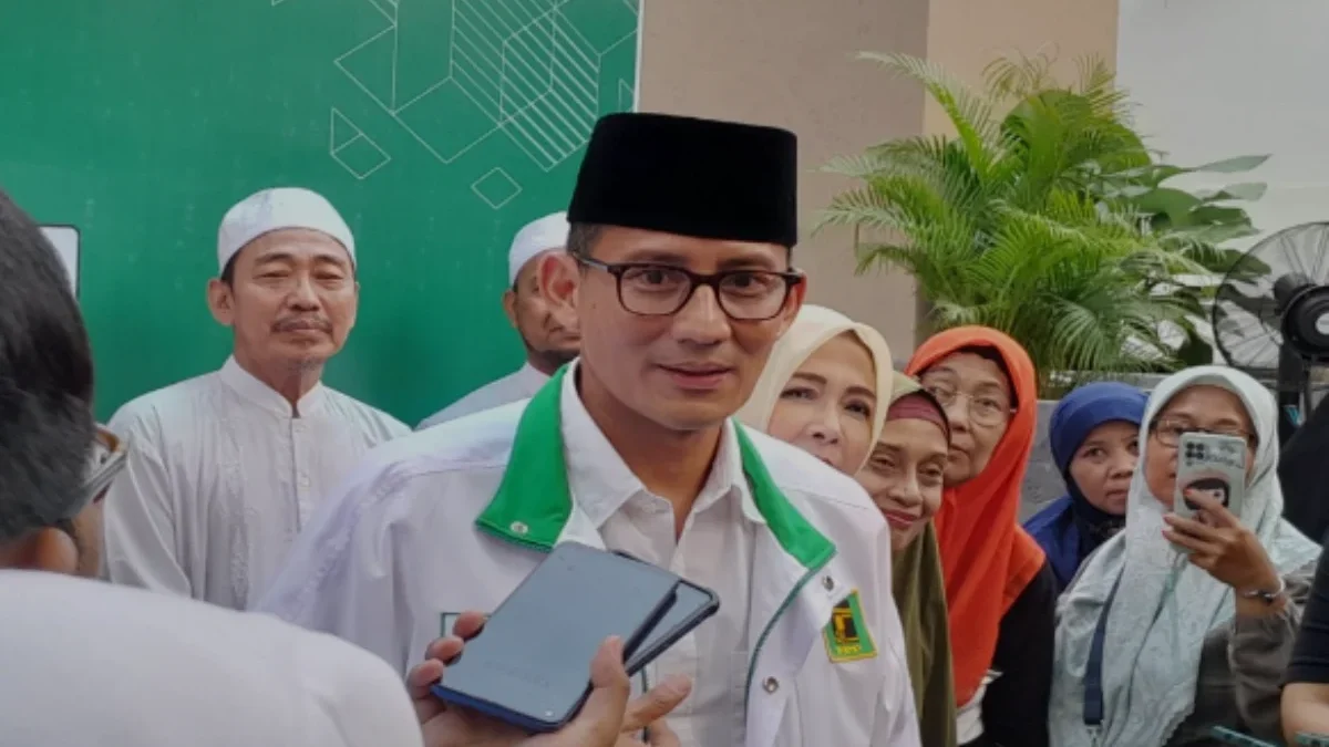 Sandiaga Uno: Optimis PPP Tembus Ambang Batas Parlemen Meski Suara Bergeser