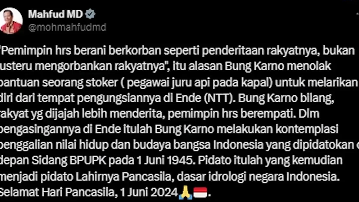 Komentar Pedas Mahfud MD! Sudah Rusak Biar Aja Tambah Busuk!