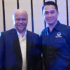 ARD bersama dengan Ilham Habibie Calon Gubernur Jabar di Trans Studio Hotel, Bandung, Sabtu (8/6).