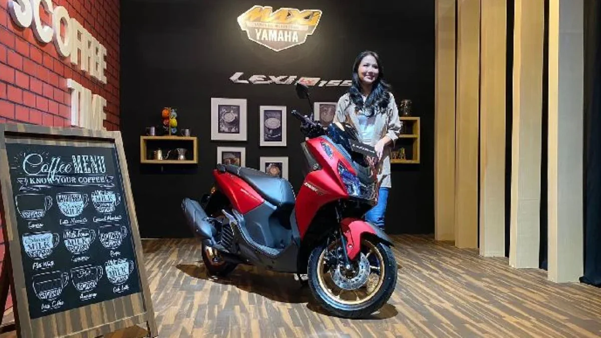 Yamaha Lexi LX 155 Connected ABS dibanderol Rp 29,9 juta. (Foto: Tempo/Dimas Prassetyo)