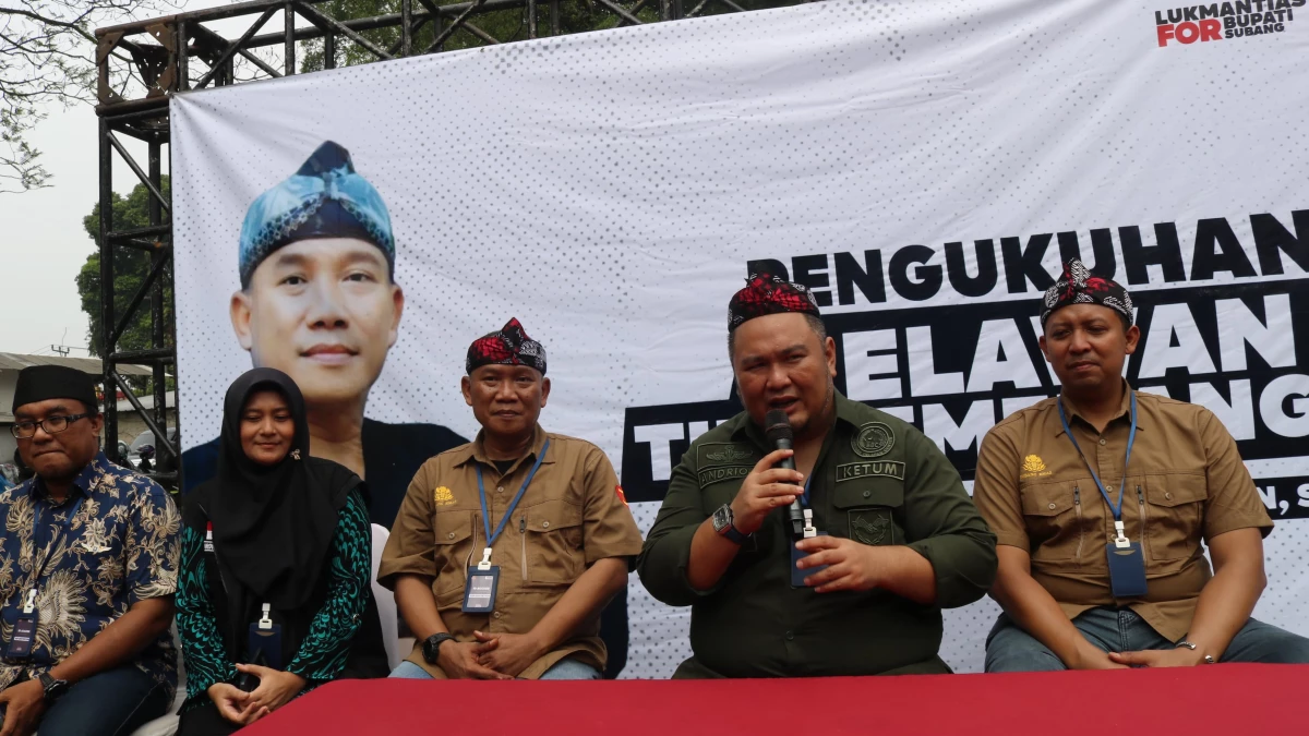 Barisan 8 Center Sebut Lukmantias Akan Segera Dapat Rekomendasi Nyalon Bupati Subang dari Partai.