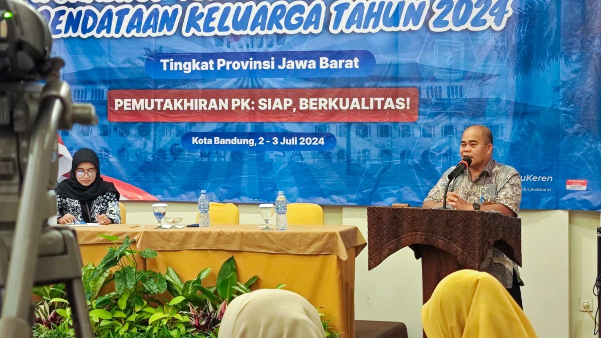 Workshop Pemutakhiran PK-24, Kepala BKKBN Jabar: Jaga Kualitas Data