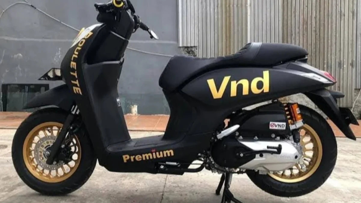 Modifikasi Honda Genio Hitam