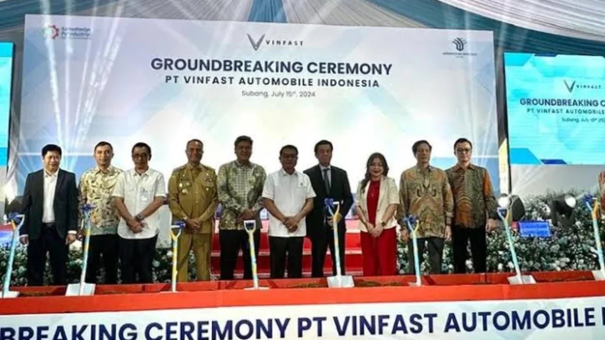 VinFast Mulai Pembangunan Pabrik Mobil Listrik di Subang, Jawa Barat