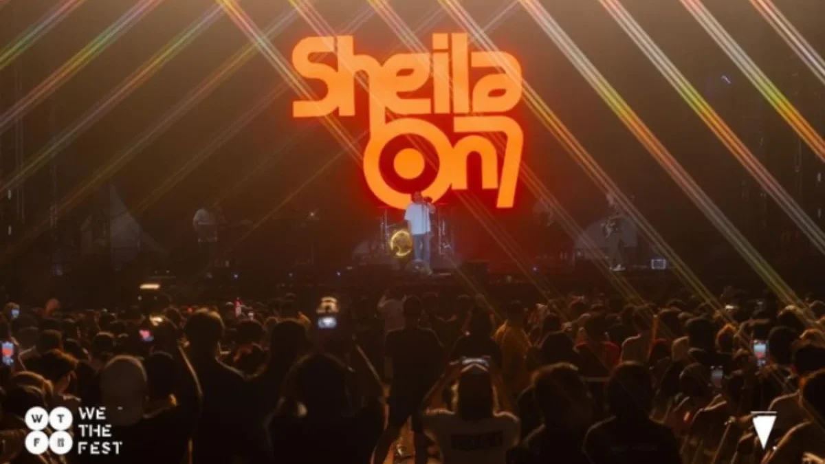 Venue Konser Sheila On 7. (Sumber Gambar: Screenshot via We The Fest/Kompas.com)