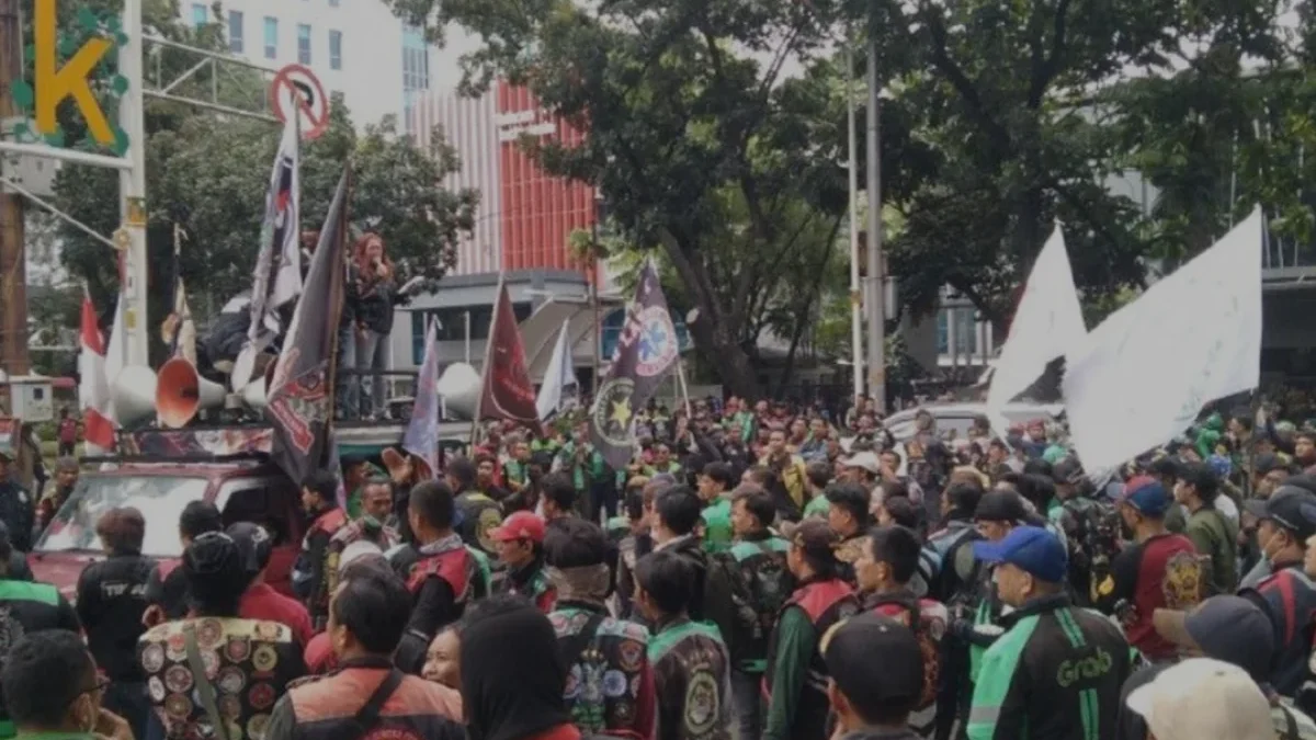 Demo Ojol 29 Agustus! Grab dan Gojek Tegaskan Layanan Tetap Beroperasi