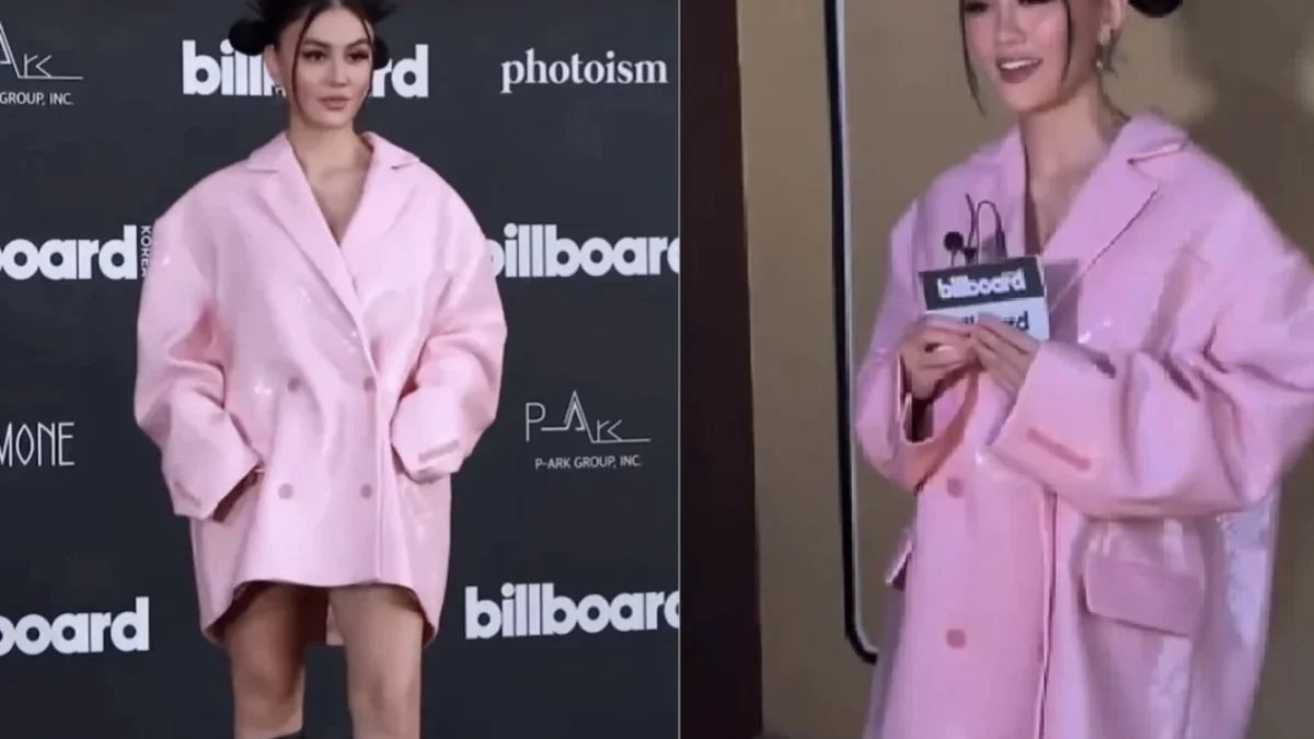 Intip Gaya Agnez Mo saat Hadir di K Power 100 Billboard Korea