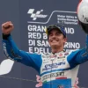 Marc Márquez celebra su triunfo en San Marino - Sumber Cordon Press