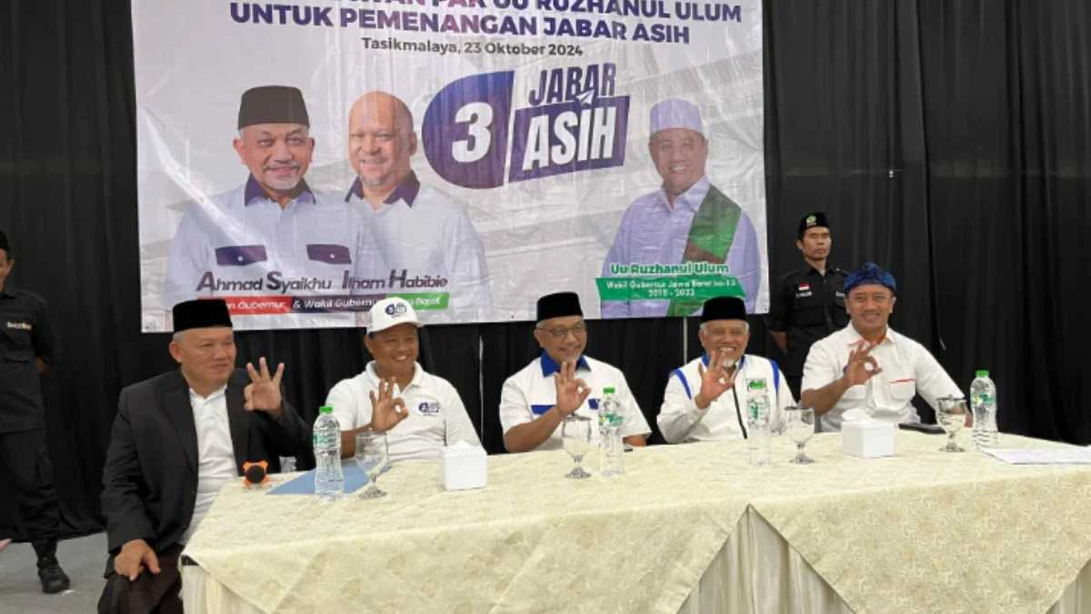 Pasangan ASIH Dapat Dukungan Penuh dari Uu Ruzhanul Ulum di Pilgub Jabar 2024