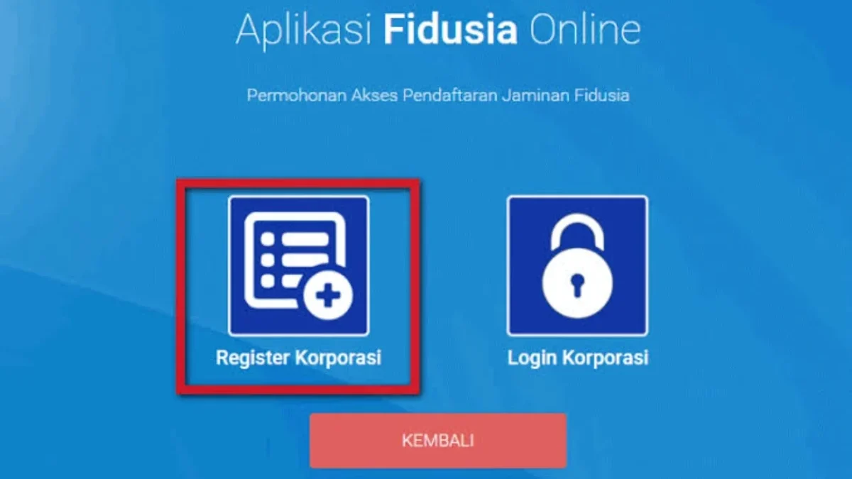 Cuma Butuh Internet! Begini Cara Urus Jaminan Fidusia dengan Aplikasi Online