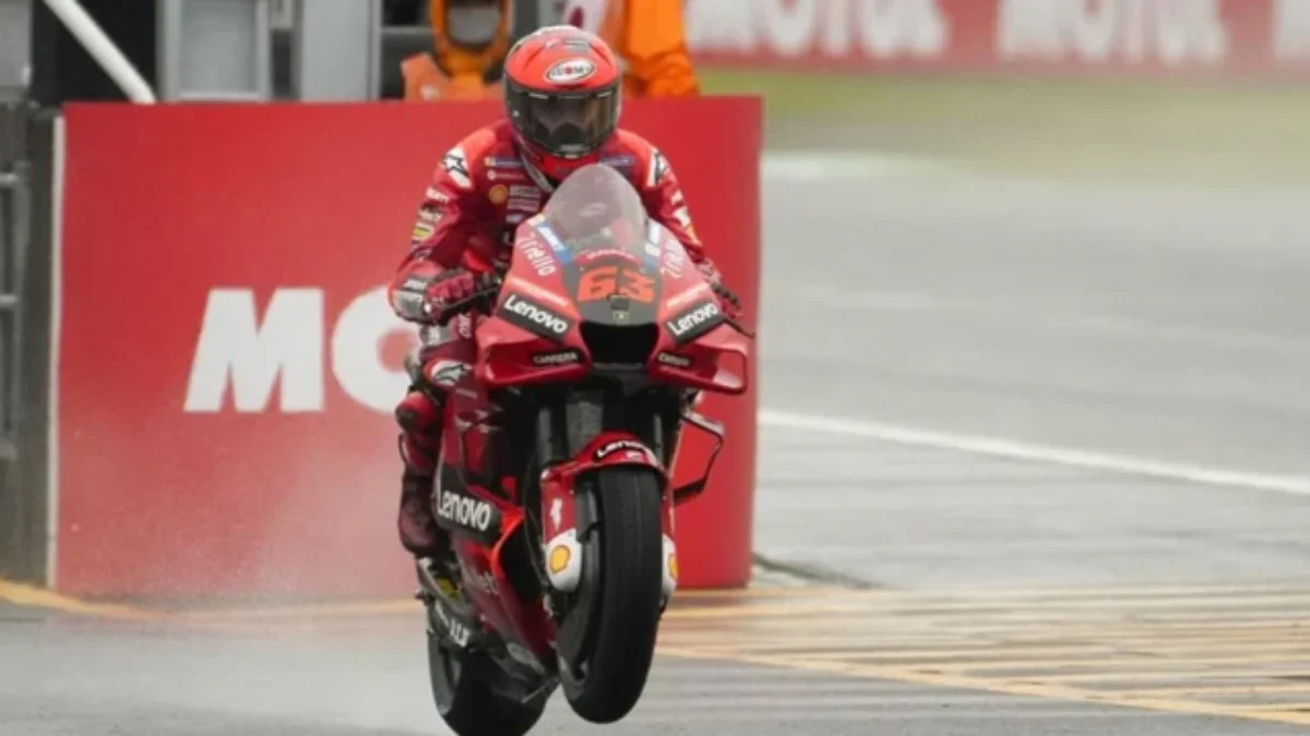 Francesco Bagnaia MotoGP Jepang 2022 Photo : AP Photo/Shuji Kajiyama