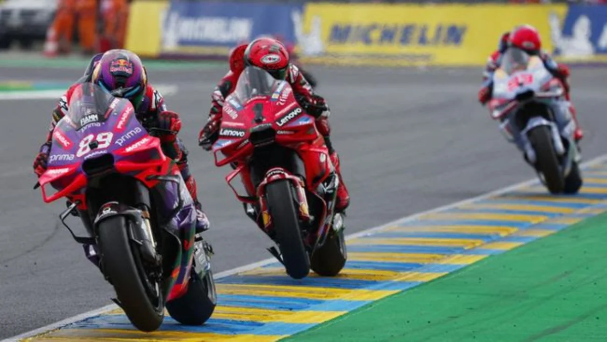 Klasemen MotoGP 2024: Jorge Martin menjauhi Francesco Bagnaia. Sumber (Foto: Gonzalo Fuentes/REUTERS)