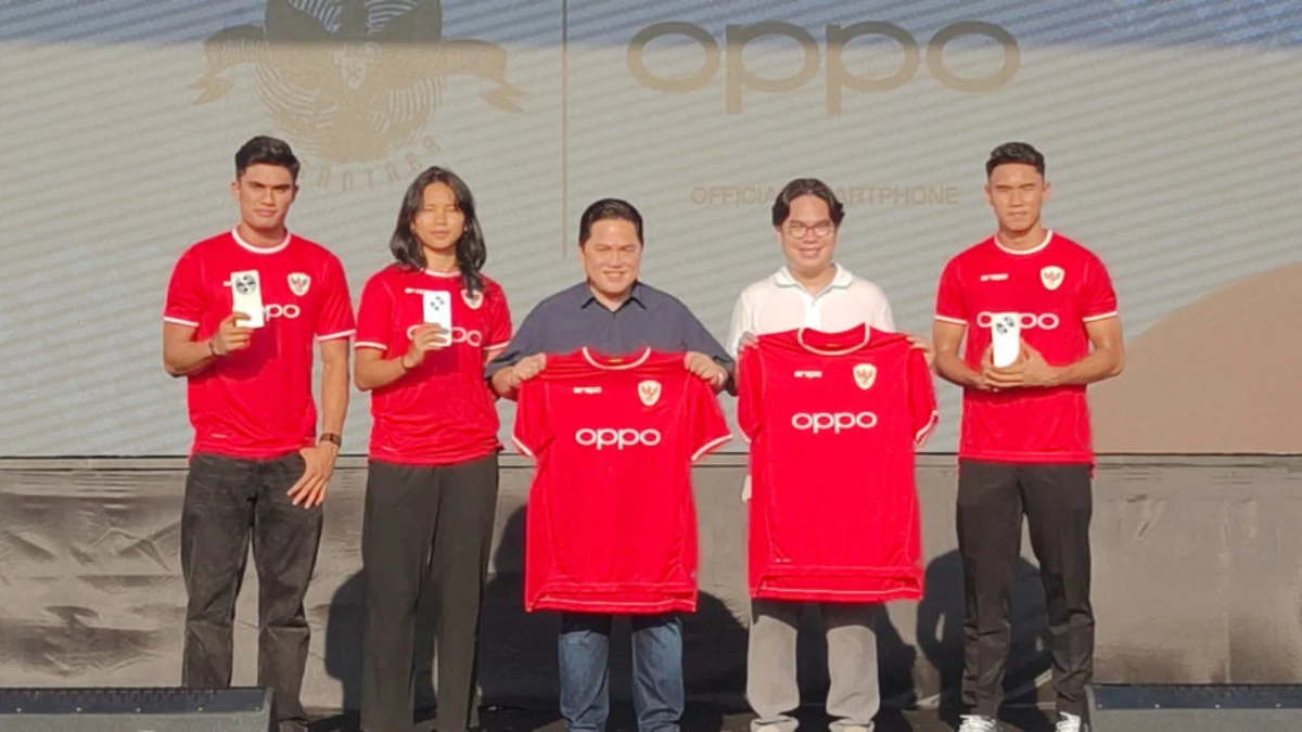 Oppo Resmi Menjadi Mitra Timnas Indonesia