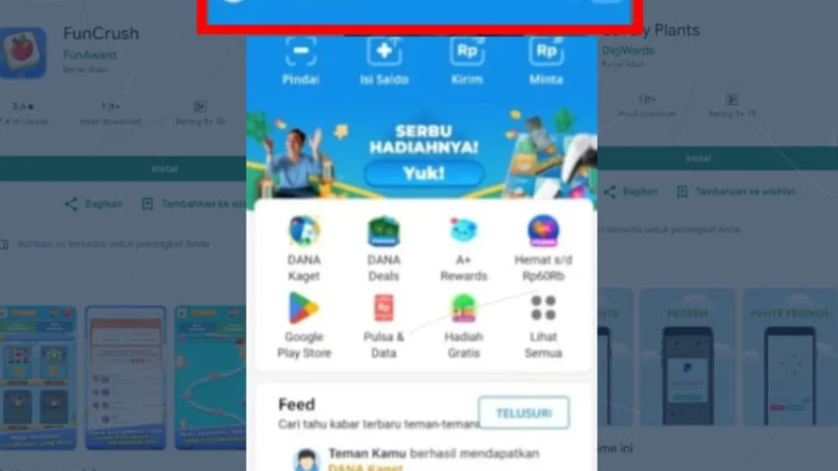 Game Penghasil Saldo DANA Tercepat 2024, Langsung Cair Rp300 Ribu Tanpa Deposit