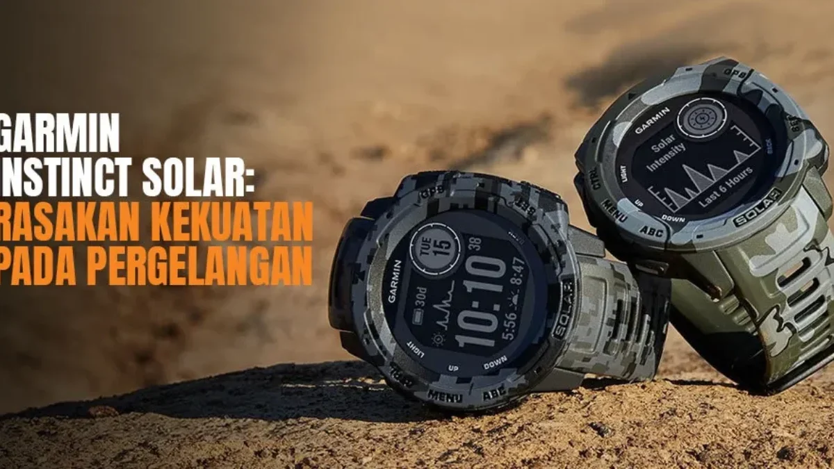 Jam Tangan Pintar untuk Para Petualang Ini Spesifikasi dan Keunggulan Garmin Instinct 2 Camo Edition