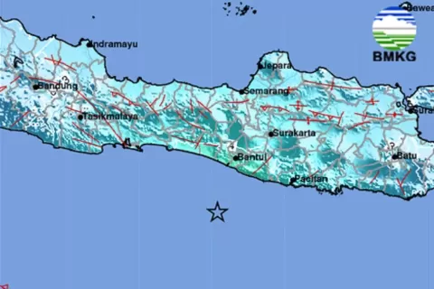 Gempa dengan Magnitudo 3,4 Guncang Bantul pada Subuh Tadi, Tidak Menimbulkan Kerusakan