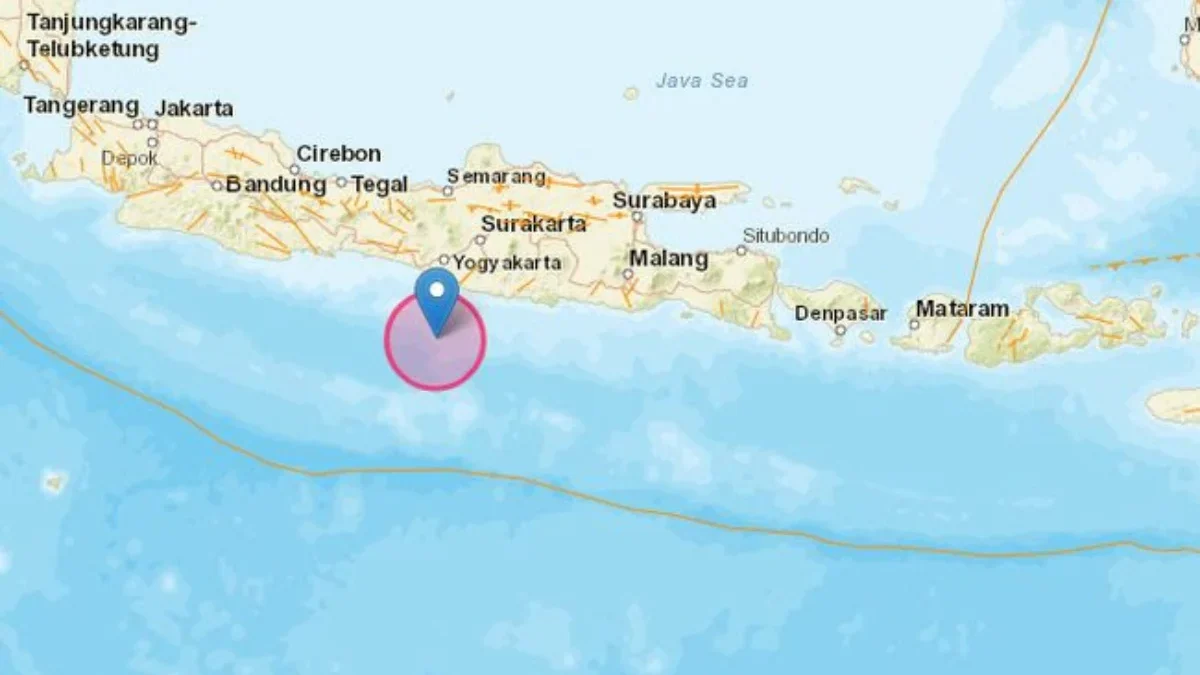 Gempa Bumi Magnitudo 2,4 Guncang Gunungkidul, BMKG Imbau Masyarakat Tetap Waspada Foto: Situs BMKG