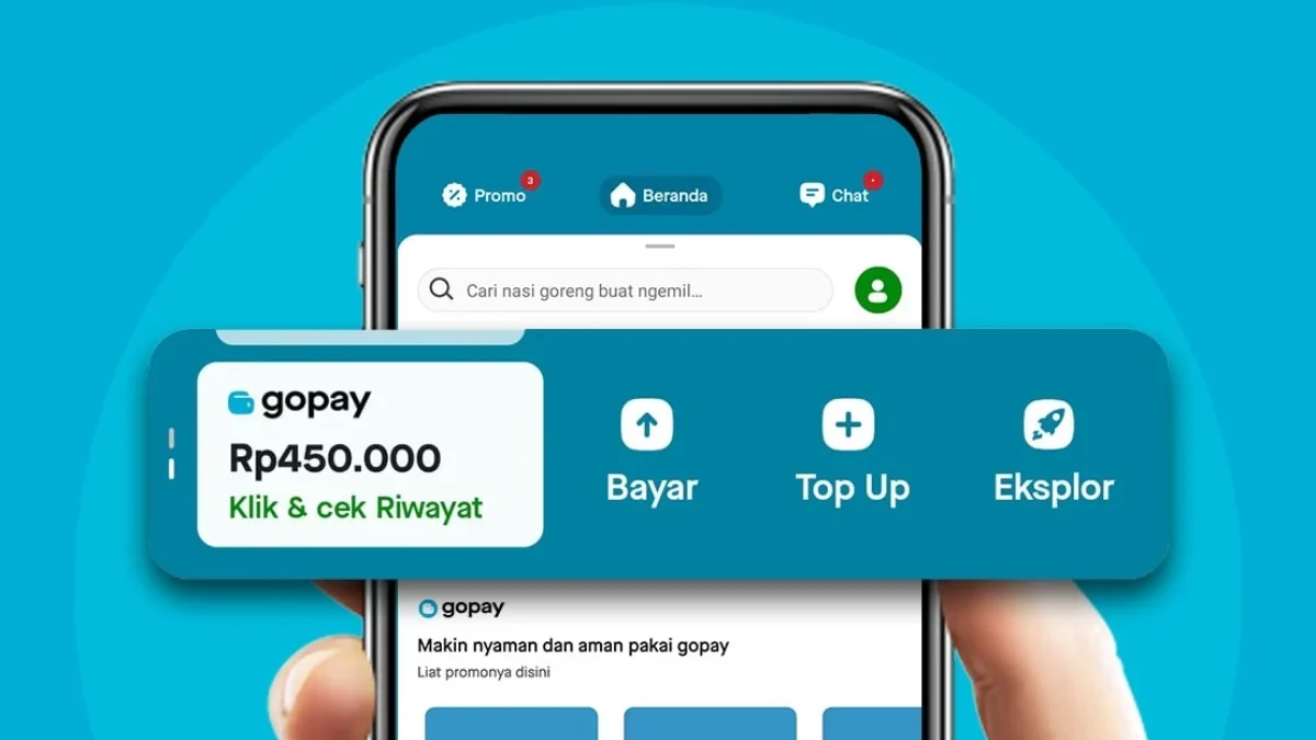 Cara Mendapatkan Saldo GoPay Gratis dari Internet dengan Mudah : Ilustrasi Gopay