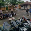 Polsek Pagaden Bubarkan Geng Motor Kansas 122 Subang, Amankan Sejumlah Senjata Tajam Saat Deklarasi