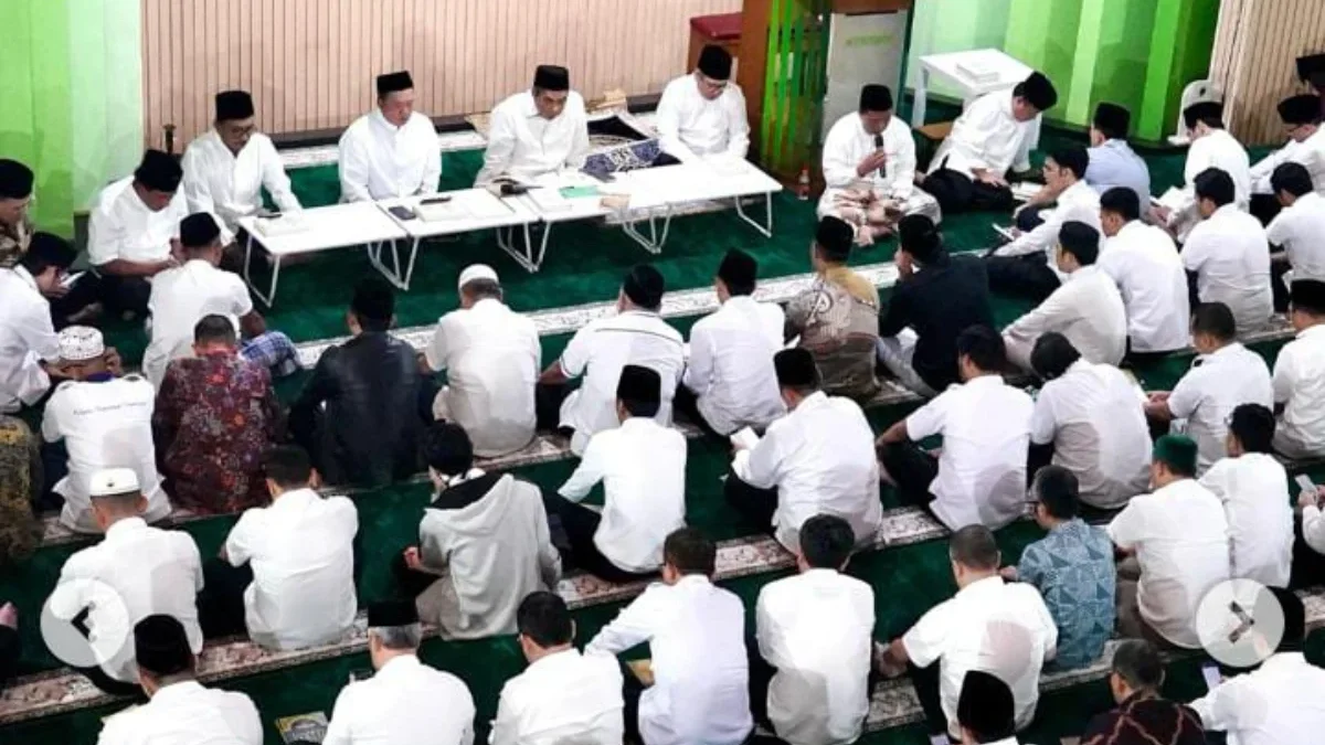 Buka Pengajian Bulanan di Masjid ATR/BPN