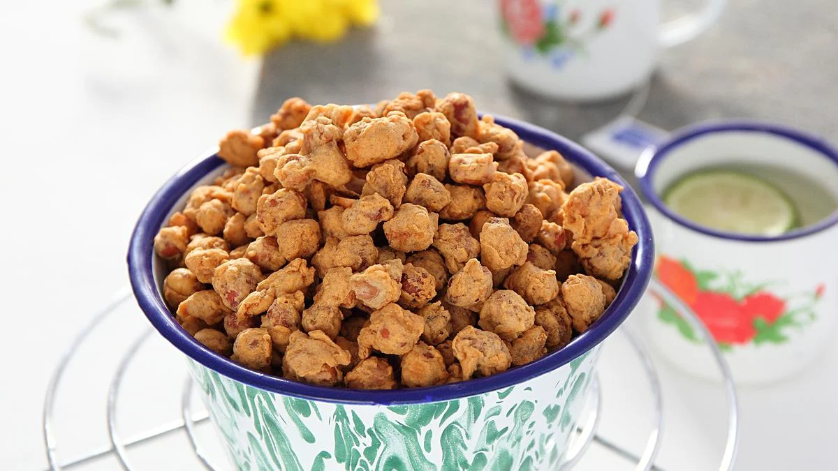 Resep Kacang Kribo Tepung Ketan, Renyah dan Gurih