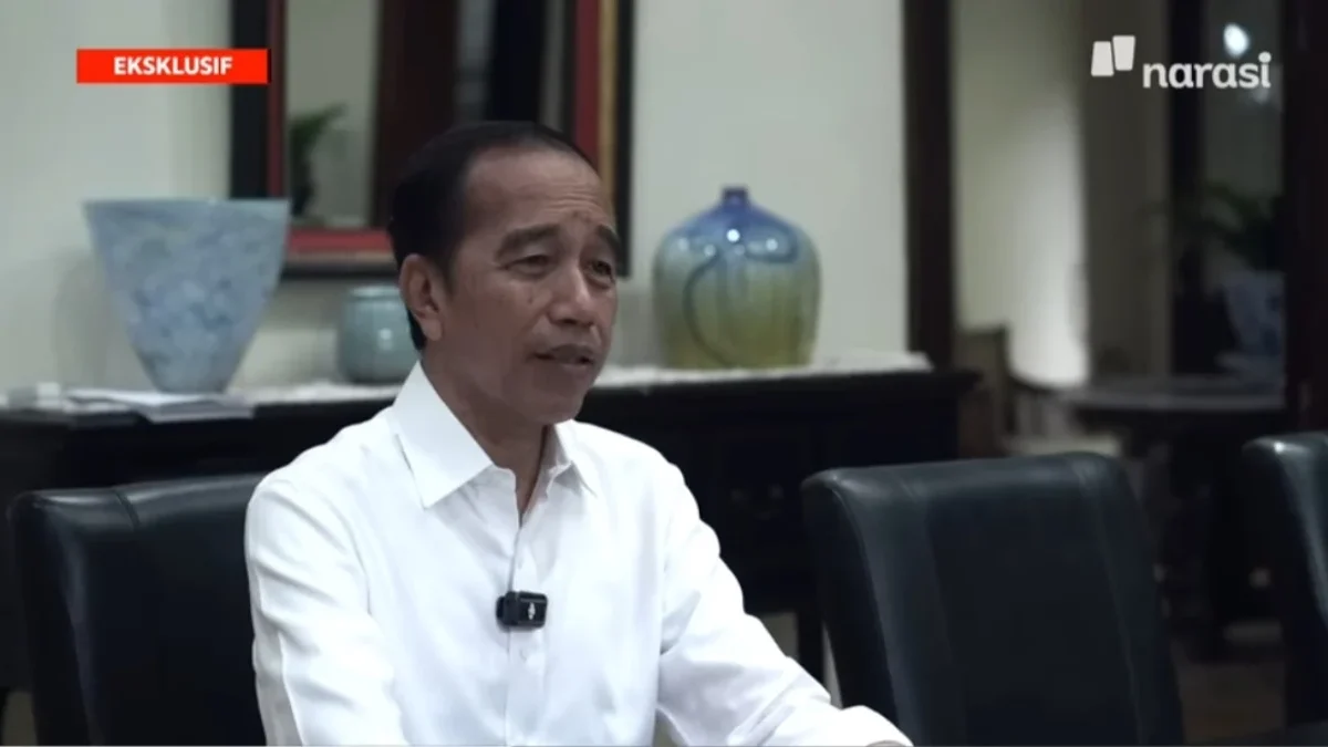 Jokowi Buka Suara Soal Isu “Adili Jokowi” dan Cawe-cawe Politik (Sumber Foto Youtube Najwa Shihab)