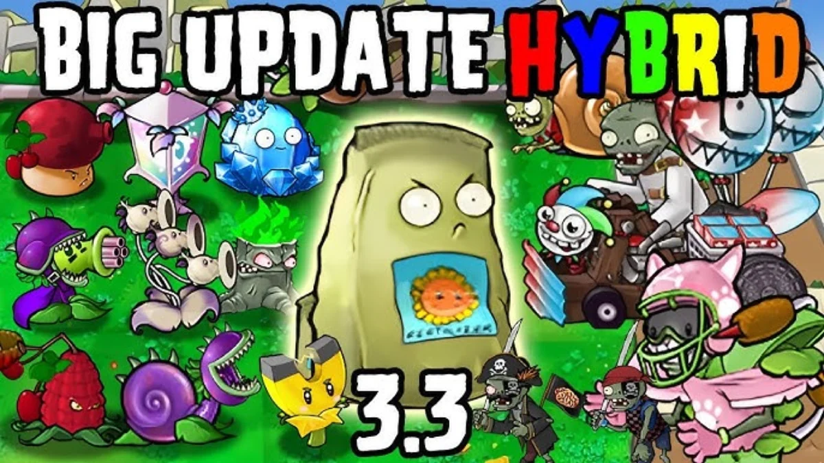 PVZ Hybrid 3.3 Update! Zombie Baru Bikin Kaget, Cek Cara Downloadnya di Sini!