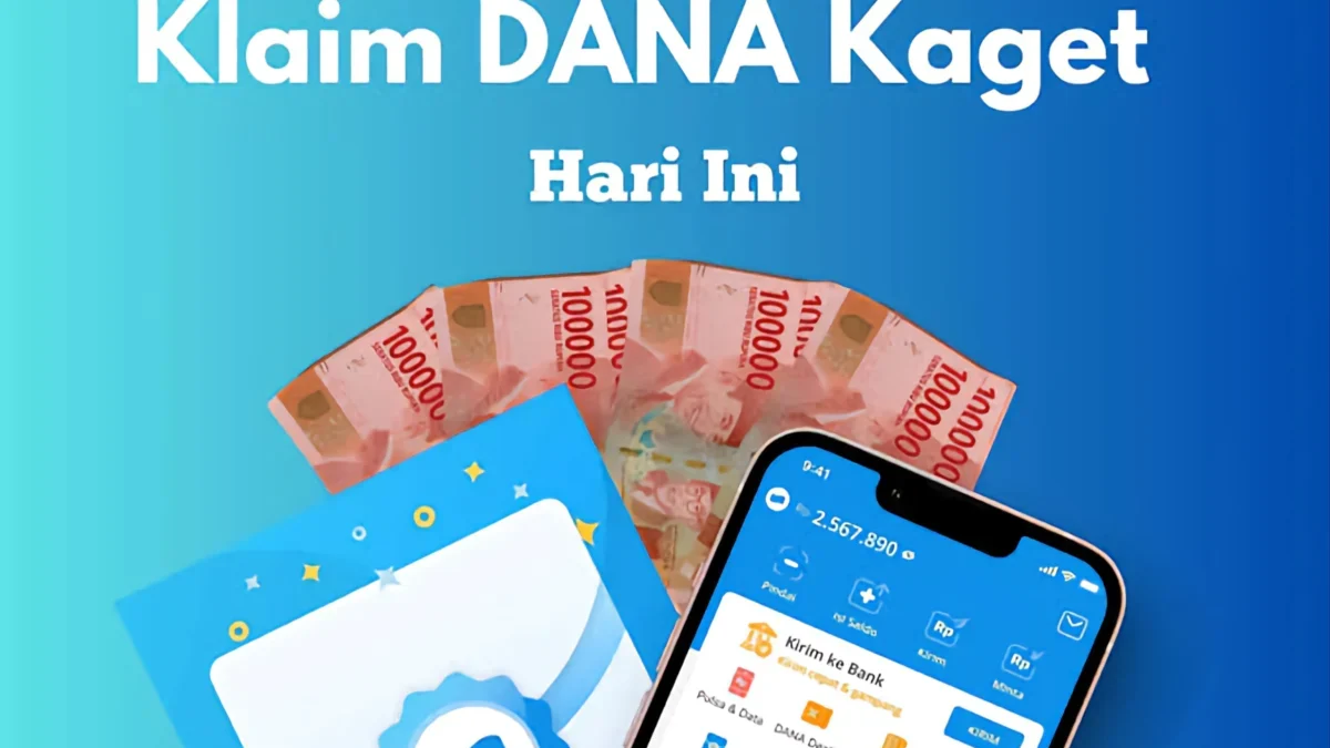 Klaim saldo DANA Kaget hingga Rp250.000 hari ini. (Sumber: Poskota/Audie Salsabila)