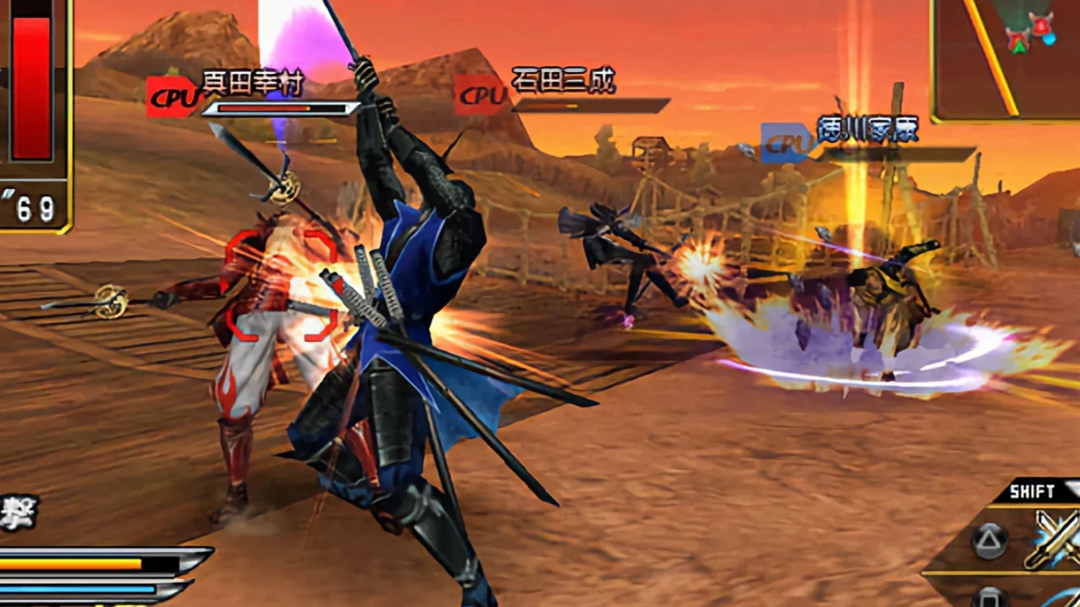 Cara Bermain Game Basara 2 Heroes di Android dengan PPSSPP (Full Offline, Anti Lag)