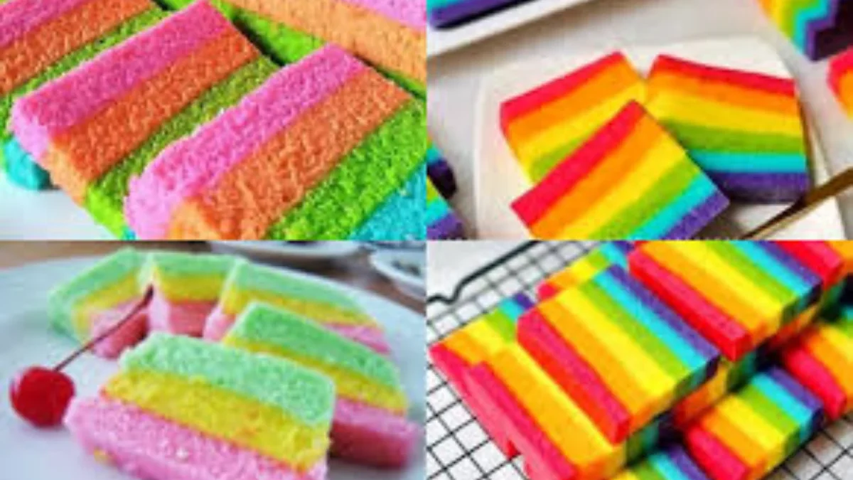 Cuma Pakai 2 Telur! Resep Bolu Kukus Pelangi Lembut dan Mengembang Anti Gagal!