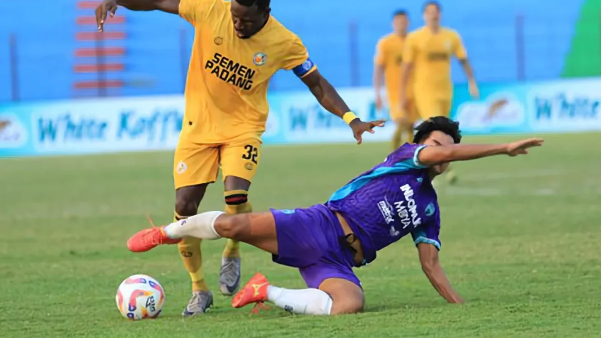 Foto: Laga Semen Padang Vs Persita Tangerang (dok. Semen Padang)