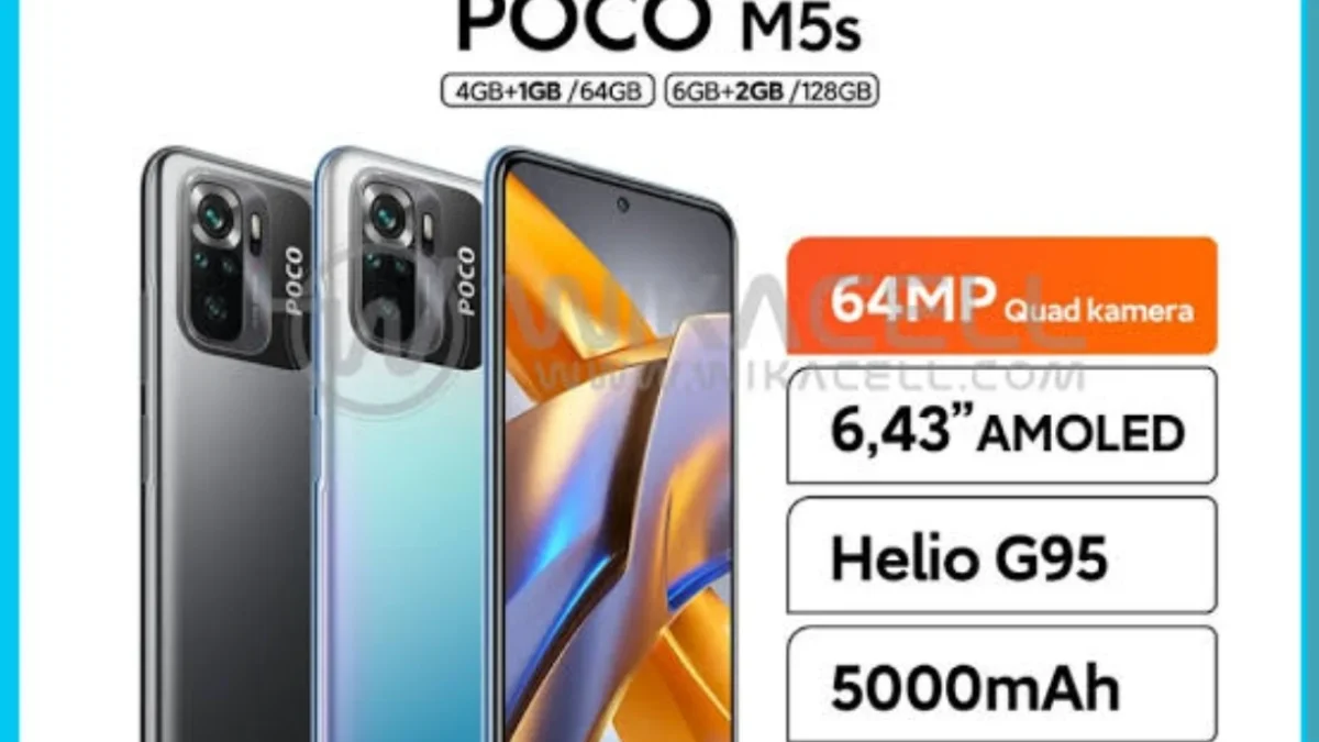 POCO M5s 2025, Smartphone Gaul dengan Spesifikasi Gahar dan Harga Terjangkau!