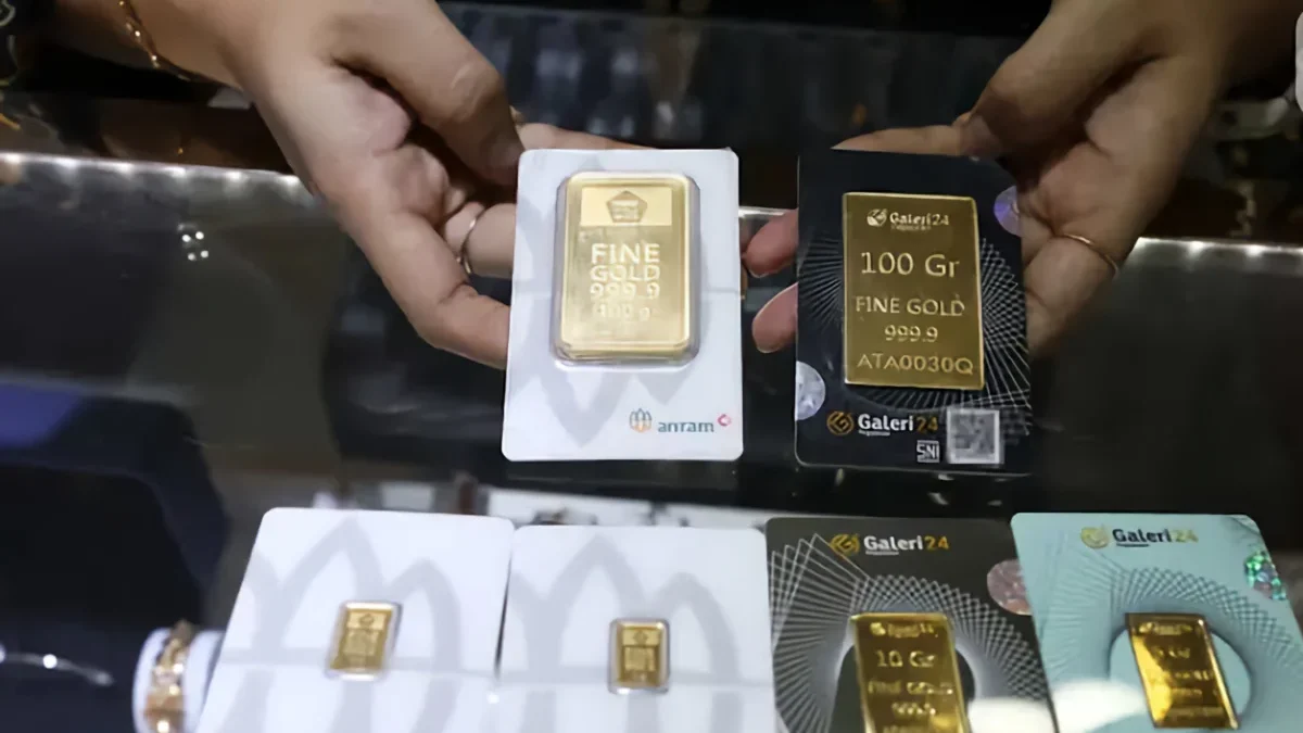 Harga Emas Antam Naik Rp 23.000 per Gram, Berikut Daftar Terbarunya!. Sumber foto (Liputan6.com)