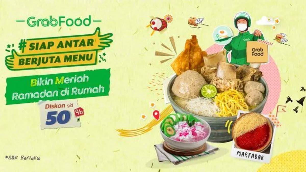 Gila! Diskon Makan Buka Puasa di GrabFood Sampai 50% – Buruan Cek Sebelum Kehabisan!