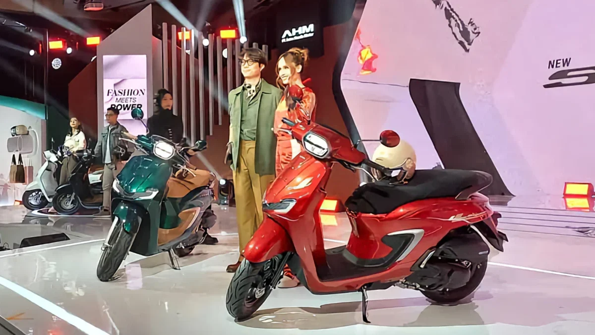 Honda Stylo 160 Masih Pakai Rangka eSAF. (FOTO: Marketeers/Vedhit)