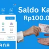 DUA LINK DANA KAGET Rp100.000 Gratis Buat Kamu (freepik/reezky11/edited by Putri Aisyah Fanaha)