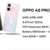 Mau Cek Spesifikasi dan Harga Oppo A5 Pro 2025? Disini Aja, Karena Paling lengkap!