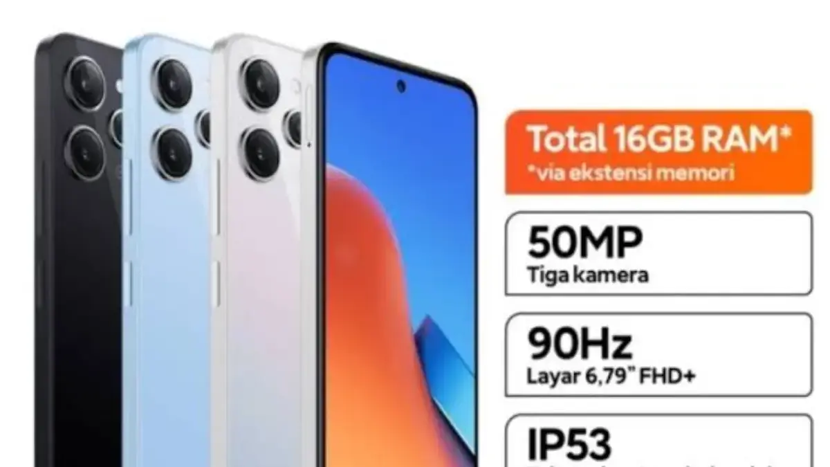 Yuk Simak Dulu Daftar Harga HP Redmii RAM 8GB 2025, Sebelum Beli HP Redmi!