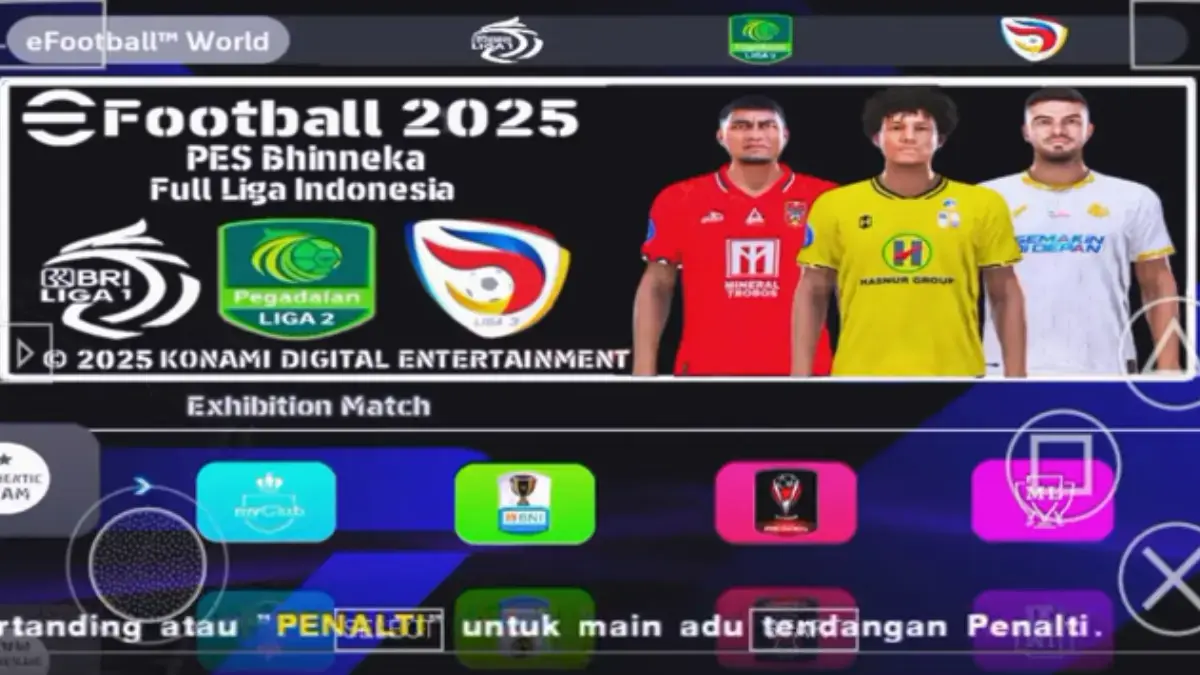 Cara Download eFootball PES 2025 PPSSPP ISO Full Transfer Update Terbaru!