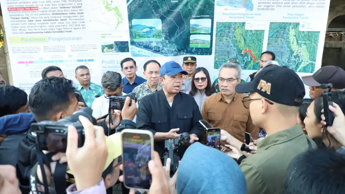 Menteri ATR/Kepala BPN Harapkan Warga Parangtritis Manfaatkan Tanah untuk Masa Depan Keluarga,