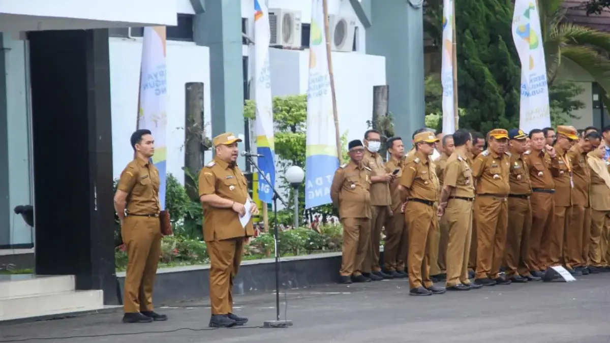 Apel di Pemda Subang setiap Senin pagi