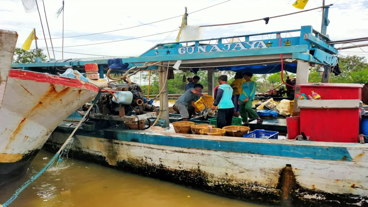 nelayan di Pantura Subang