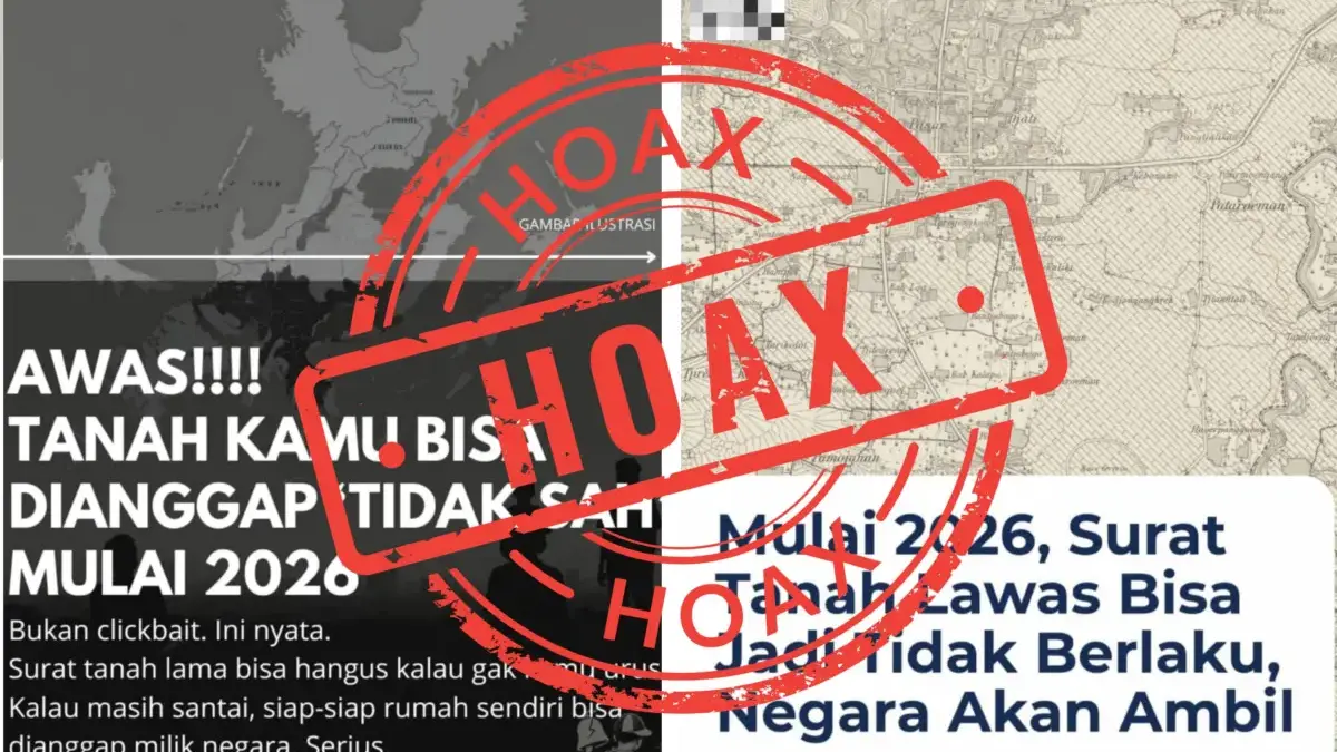 Isu 2026 Tanah Tak Bersertipikat Diambil Negara