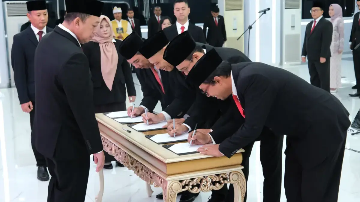 Lantik 79 Pejabat Struktural Se-Indonesia, Menteri Nusron Tekankan Semangat Nationwide dan Sistem Meritokrasi