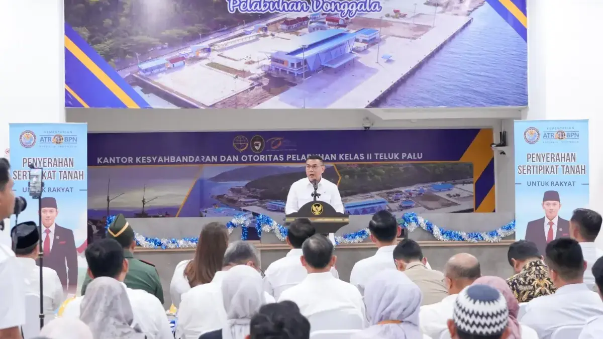 Wamen Ossy Apresiasi Kolaborasi Seluruh Pihak yang Sudah Membuat 95% Target PTSL Sulawesi Tengah Tercapai