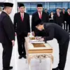 Lantik Jabatan Baru di Lingkup Eselon II