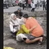 Pembongkaran Bangunan Liar di Ciater Subang