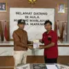 Kepala Desa Mayang Usman Suhendi